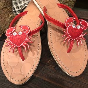 Coach sandals